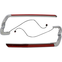 Luces LED laterales inferiores para alforjas — 84 LEDs, rojo, par, Harley-Davidson®