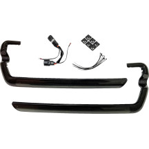 Luces LED marcadoras laterales para alforjas inferiores — alforja inferior, rojo, par