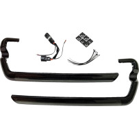 Luces LED marcadoras laterales para alforjas inferiores — alforja inferior, rojo, par