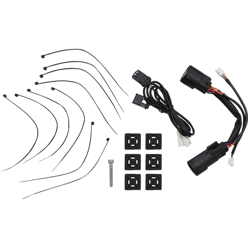 Luces LED marcadoras laterales para alforjas inferiores — Harley-Davidson® alforja inferior, rojo, 84 LEDs