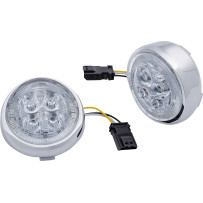 Insertos LED Fang® para intermitentes frontales con bisel — Harley-Davidson®