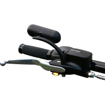 Elypse LED 2-1 intermitentes delanteros — Harley-Davidson®, aluminio mecanizado, negro, ámbar/blanco