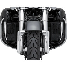 Fang® Luces de carenado inferior — Par, cromado, ámbar y blanco