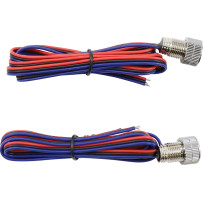 Lightning Bolts Láser Brillante LED — Montaje atornillado, trasero, LED rojo