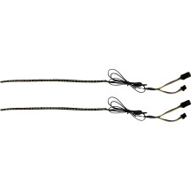 Tiras LED de doble color para carenado — 39 cm (15-1/2"), ámbar/blanco, Harley-Davidson®