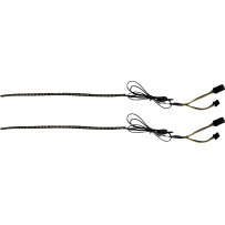 Tiras LED de doble color para carenado — 39 cm (15-1/2"), ámbar/blanco, Harley-Davidson®