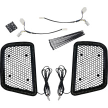 Luces dinámicas de carenado inferior — para Harley-Davidson, ámbar/blanco