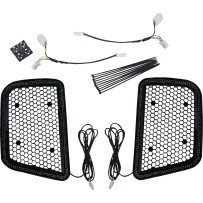 Dynamic Lower Fairing Lights — For Harley-Davidson, lower fairing, amber and white