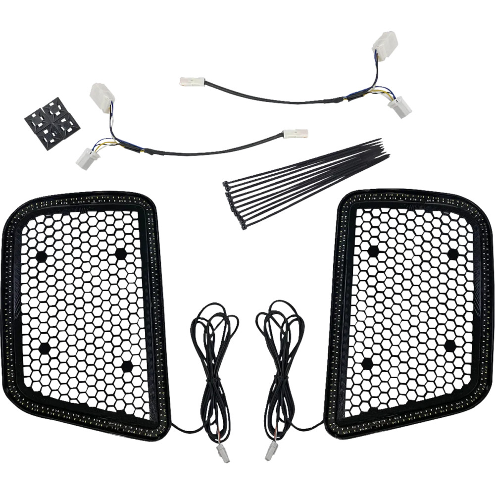 Luces dinámicas de carenado inferior — para Harley-Davidson, ámbar/blanco