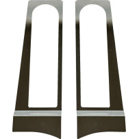 Fillerz® Fender Support Bolt Covers — For Harley-Davidson®, Chrome, Pair