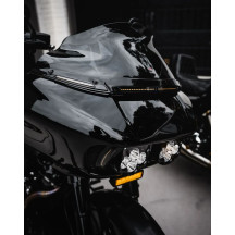 Windshield Trim — Harley-Davidson®, Black gloss