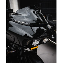 Windshield Trim — Harley-Davidson®, Black gloss