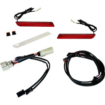 LED Reflector Replacement — Harley-Davidson, Red