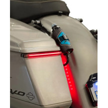 Low-Profile LED Saddlebag Lights — Saddlebag mount, smoke lens, fits Harley-Davidson®