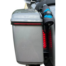 Low-Profile LED Saddlebag Lights — Saddlebag mount, smoke lens, fits Harley-Davidson®