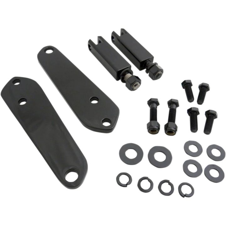 Kit de barra frontal para autopista — 86 mm (3-3/8"), Conductor, Negro