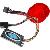 Plug-In Illuminator with Red Lenses — 12V, Harley-Davidson®