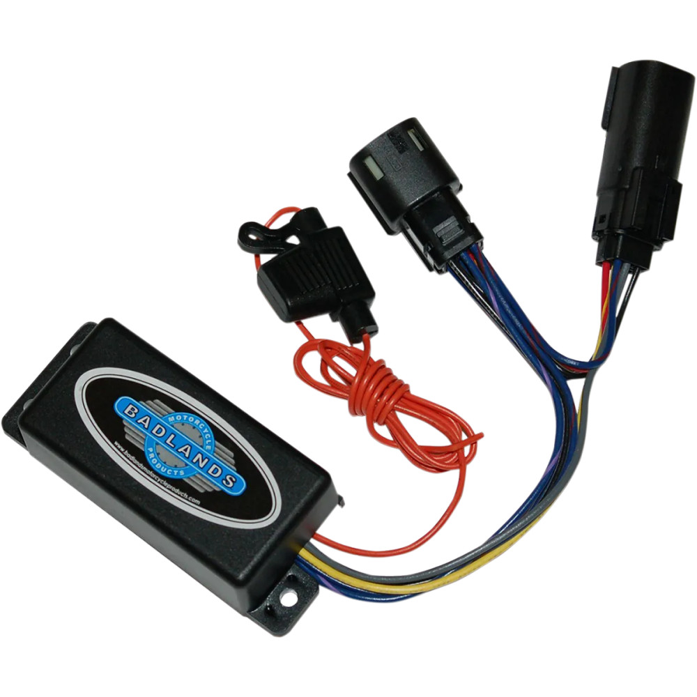 Run, Brake and Turn Signal Module — 12 V, Black