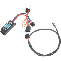 Brake Light Eliminator — Black, Blue