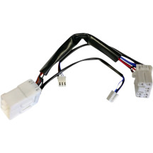 Wiring Adapter for Red Plasma Rods™ — Harley-Davidson®, Black