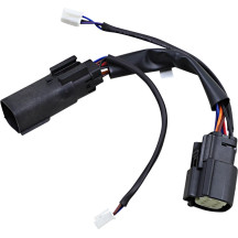 Wiring Adapter for Red Plasma Rods™ — Harley-Davidson®, Black