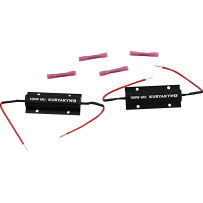 Aluminum Load Equalizers — 12V, 100W, 6Ω, Black
