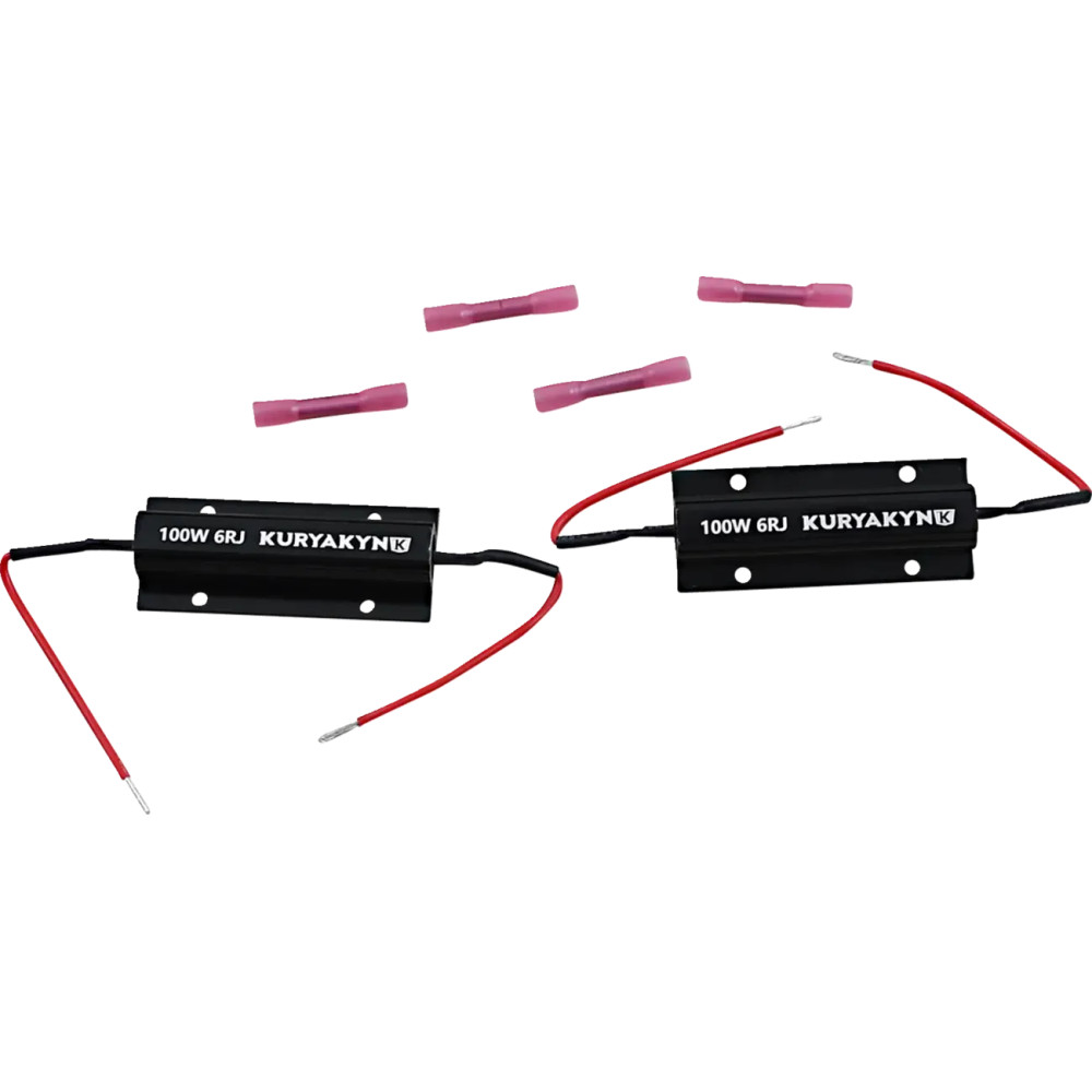 Aluminum Load Equalizers — 12V, 100W, 6Ω, Black