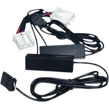 Micro Bullet Amber/Red Wiring Adapter — Black, MPR-MCROAR-HD