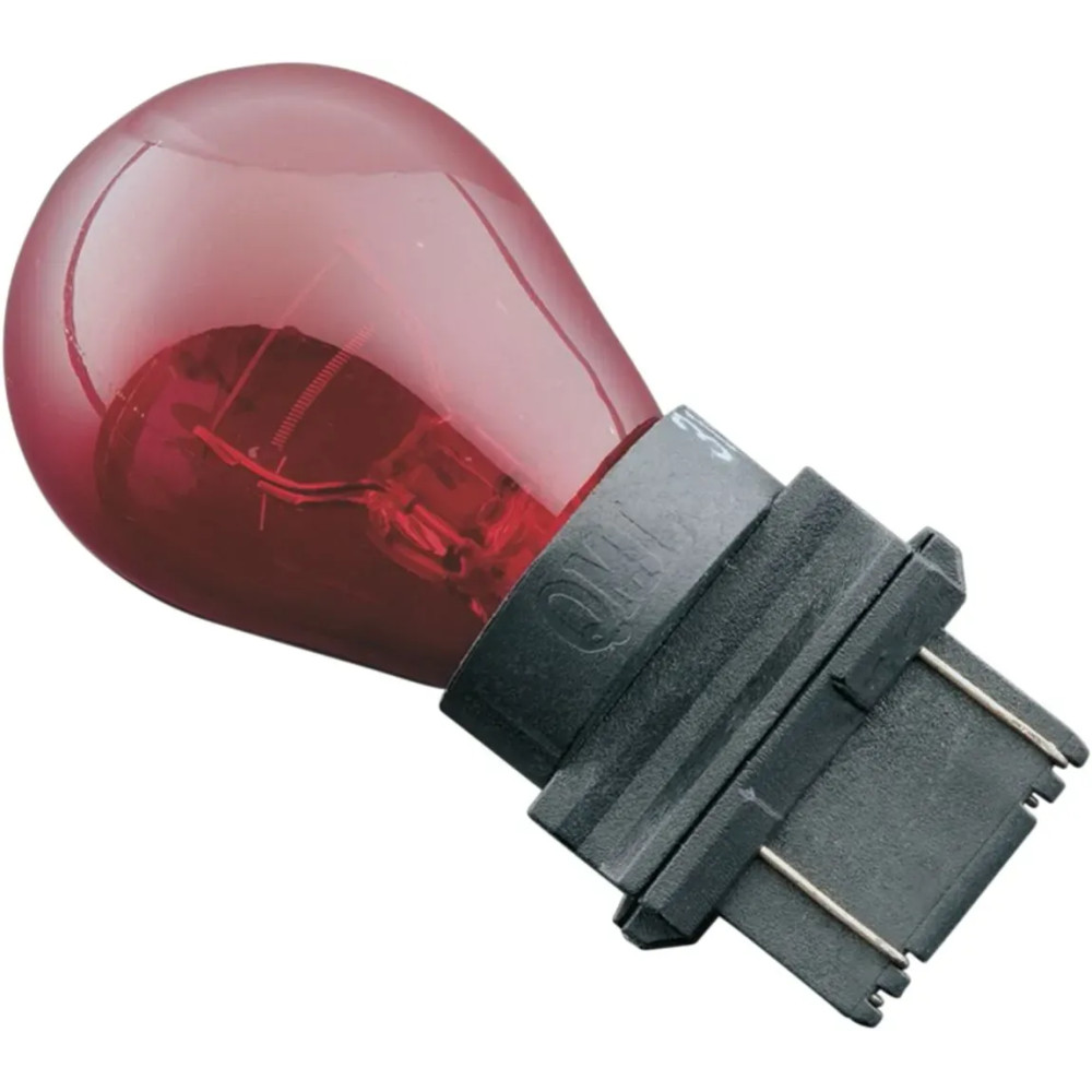 Bombilla de intermitente de color — W2.5 x 16q (P27/7W, 3157), 12V, Rojo