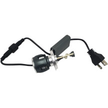 H4-Style LED Headlight Bulb — 6000 lm, P43t (H4), 12 V, white