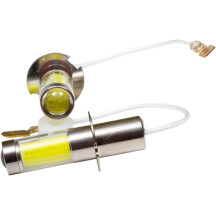 H3 LED Replacement Bulbs — PK22s (H3), 1200 lm, White, Pair