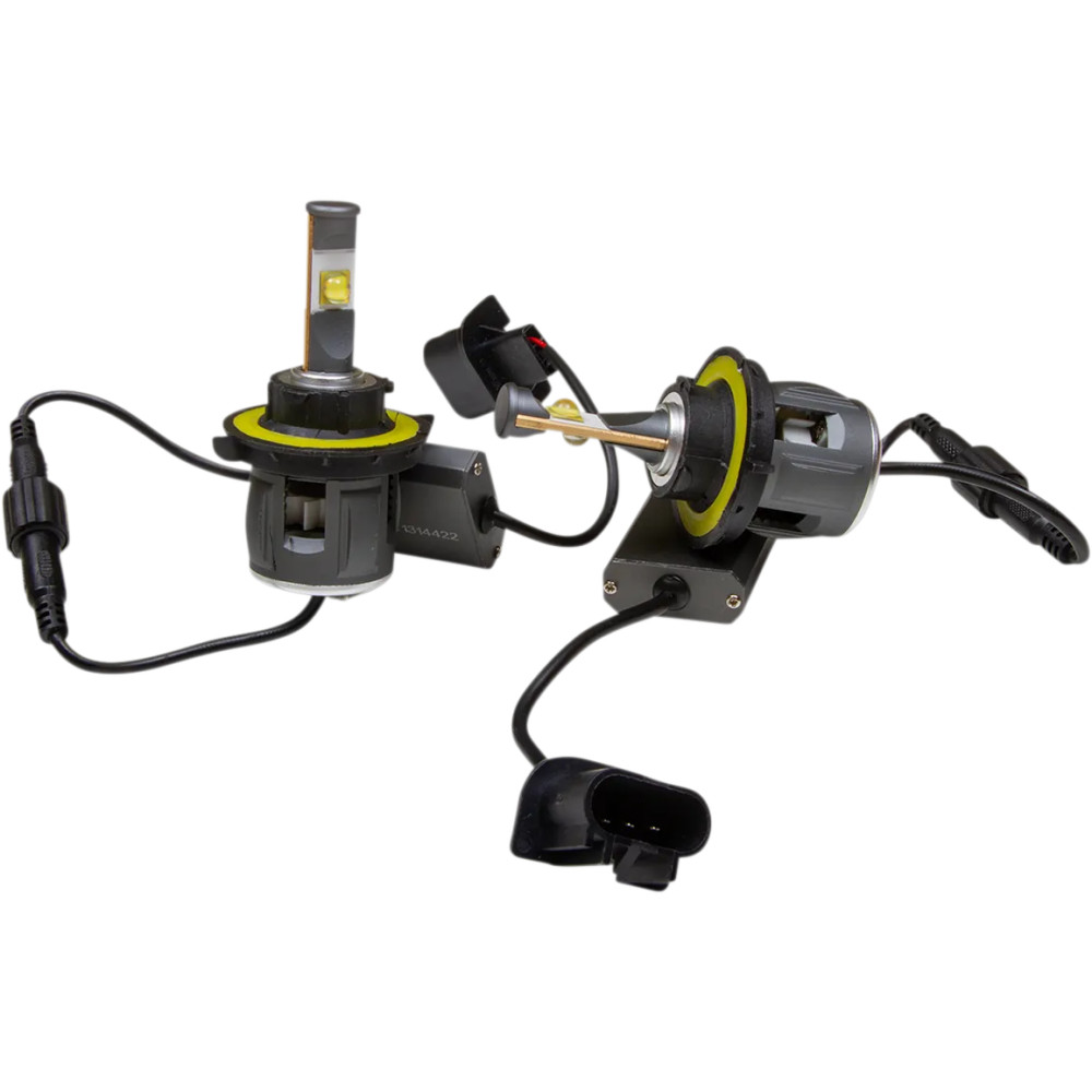 LED Replacement for H13 Bulbs — H13, 12,000 lm, 6000 K, Pair