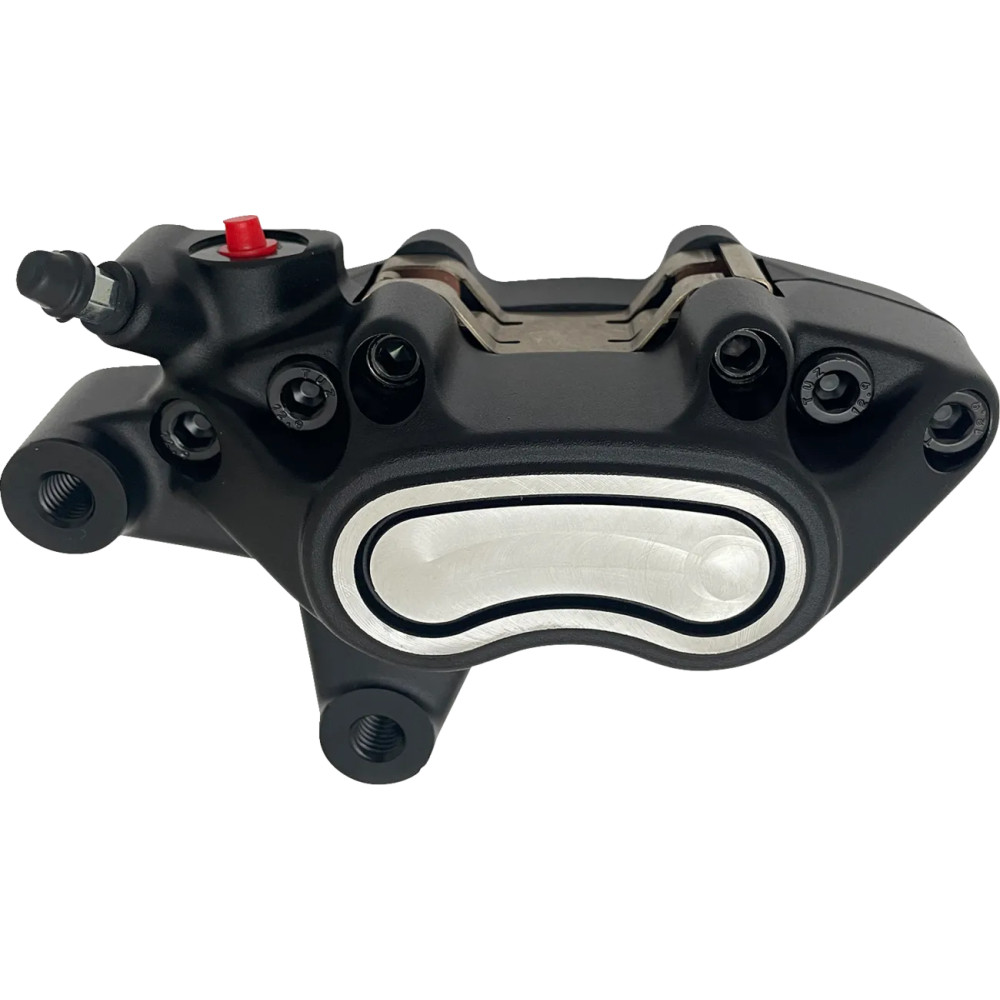 Brake Caliper — Front, Black, B16-0728MB