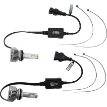 H9/11 Replacement Bulbs — LED, 6500 lm, 6000 K, White