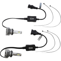 H9/11 Replacement Bulbs — LED, 6500 lm, 6000 K, White