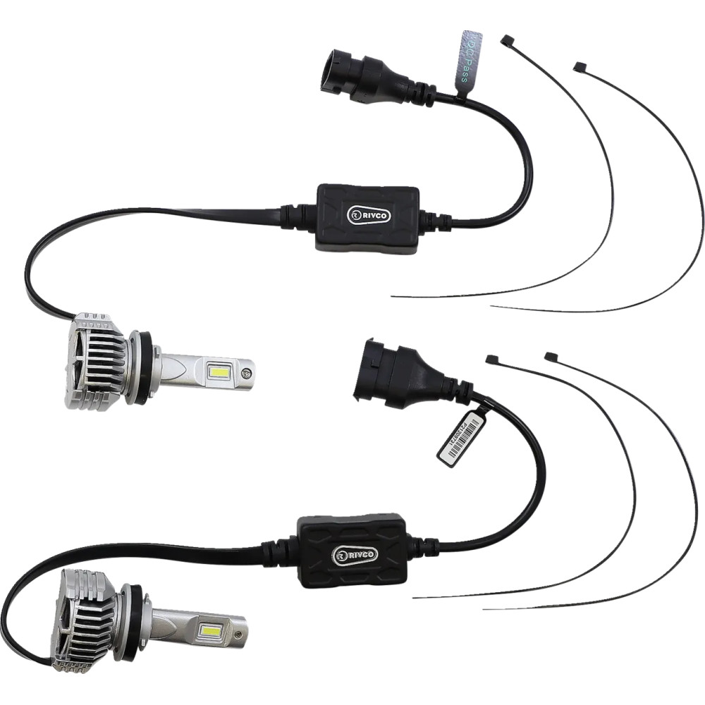 H9/11 Replacement Bulbs — LED, 6500 lm, 6000 K, White