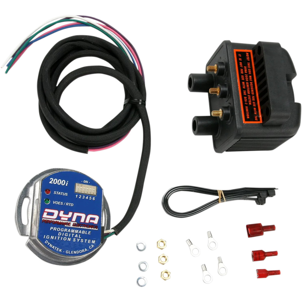 Kit de encendido electrónico programable 2000I PC — Dyna 2000 Series, Twin