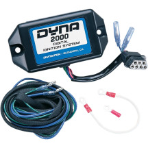 2000-HDE PC-Programmable Digital Ignition Module — Dyna 2000 Series, 7-pin connector, black