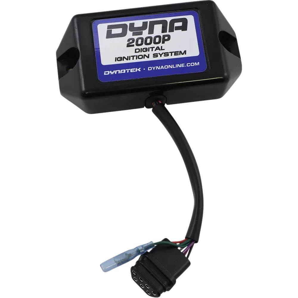 2000-HDE PC-Programmable Digital Ignition Module — Dyna 2000 Series, 7-pin, Black