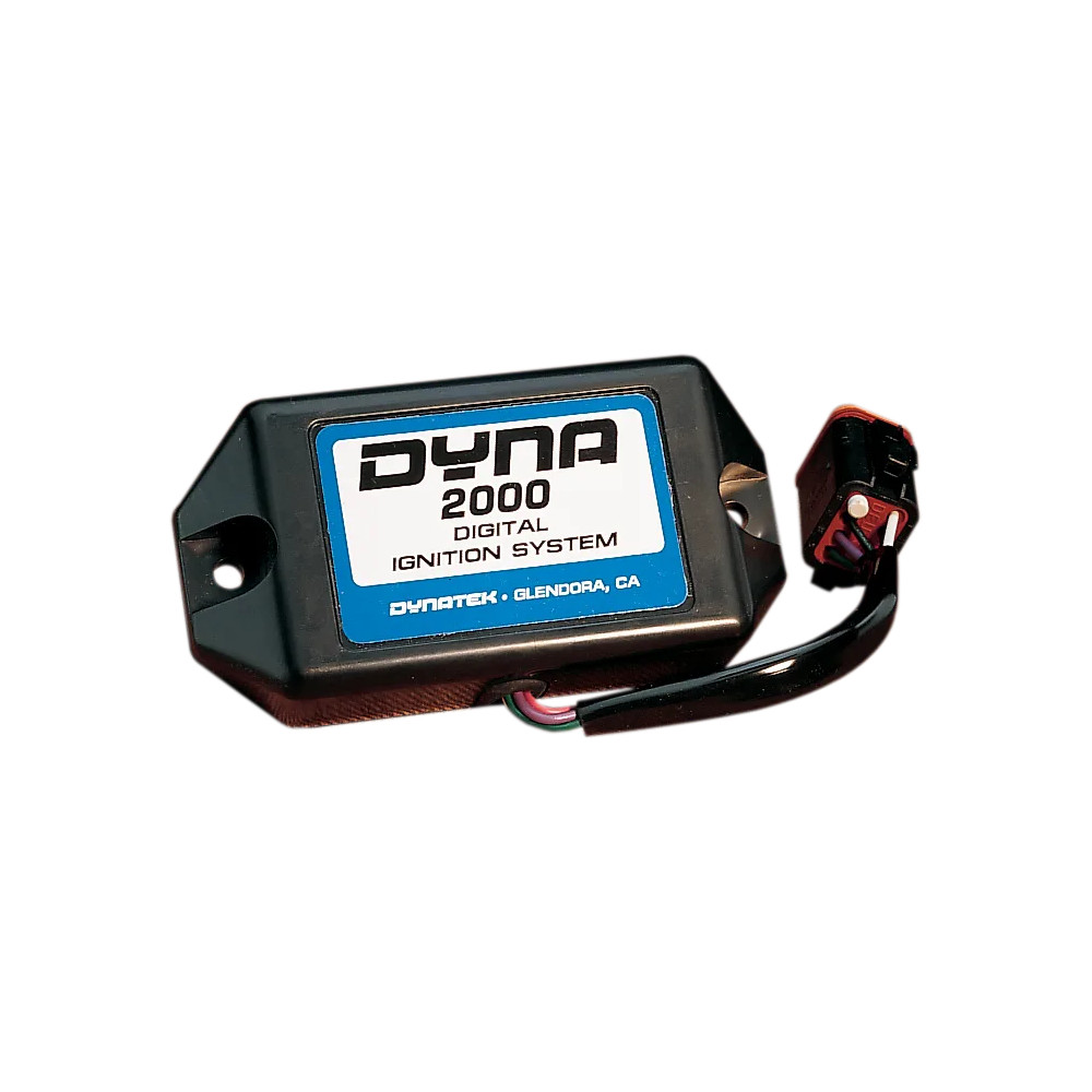 2000-HDE PC-Programmable Digital Ignition Module — Black, 8 Pin