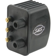 Bobina de encendido de alto rendimiento 3 ohmios de disparo simple — 12 V, negro