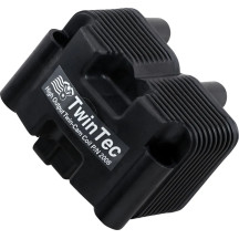 High-Output Ignition Coil — 12V input, 45,000V output, Black, single-fire