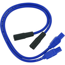 Kit de cables de bujía a medida — 53,5 cm (21"), 8 mm, Azul