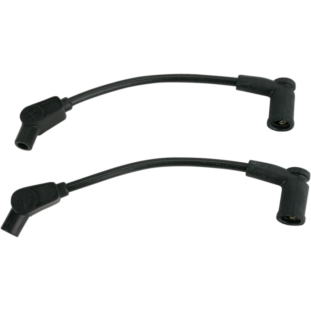 Custom-Fit Spark Plug Wire Kit — 8 mm, 203 mm (8"), Black