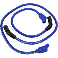 409 Pro Race Custom-Fit Spark Plug Wire Kit — 10.4 mm, 23", Blue