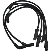 409 Pro Race Kit de cables de bujía a medida — 10.4 mm, Negro