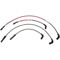 Braided Spark Plug Wire — Red