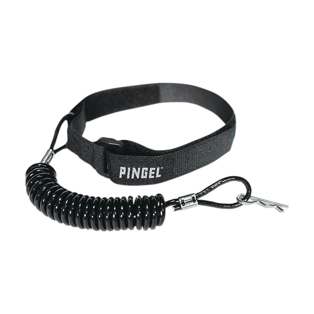 Tether Cord with Wristband — Black