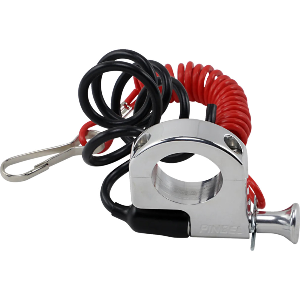 Tether Kill Switch — 32 mm (1-1/4"), Black, Orange, Silver