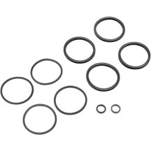 Caliper Seal Kit — Black, Front/Rear